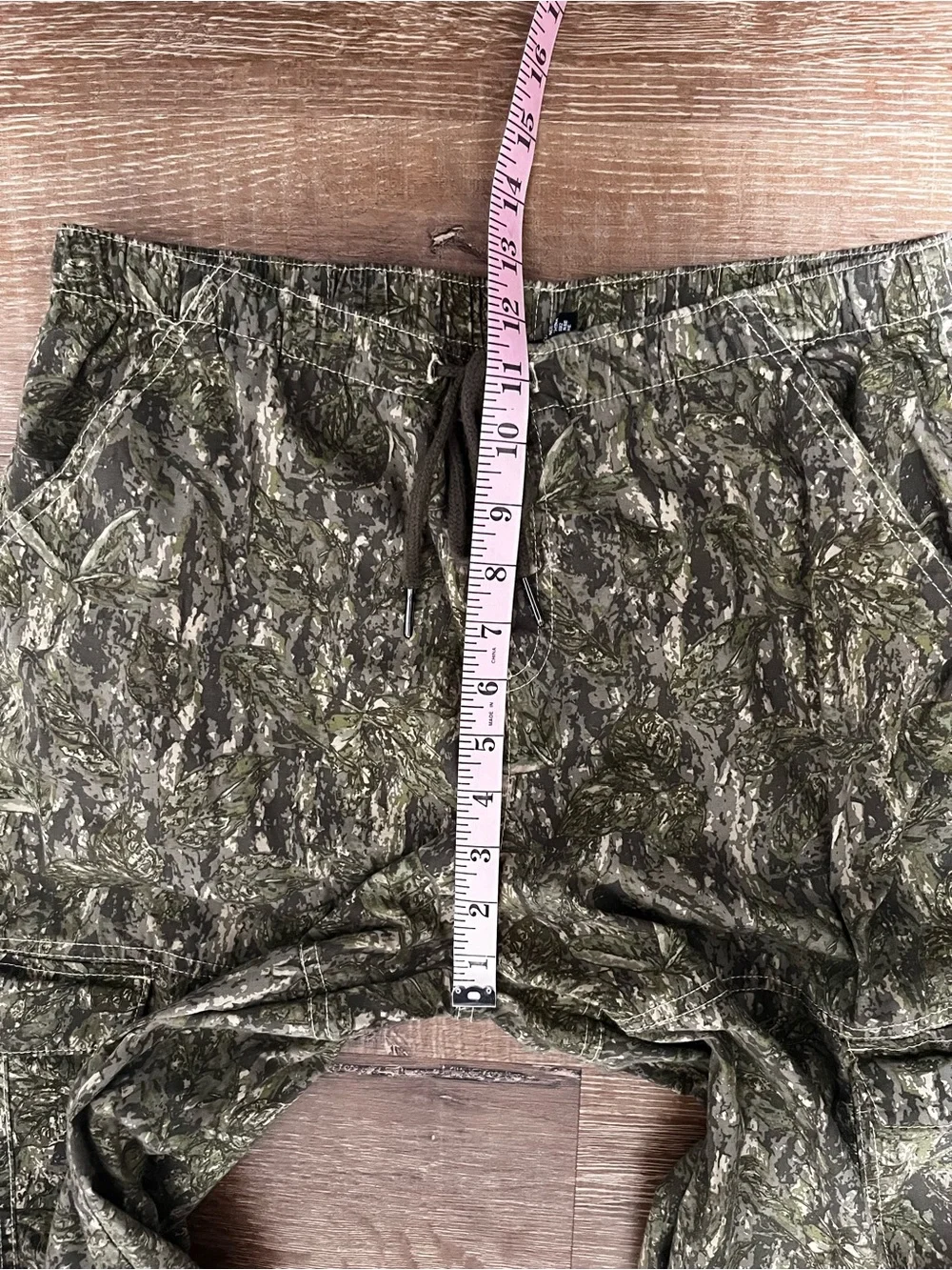 Camo Wide Leg Cargo Pants Cotton By Almost Famous Size Medium